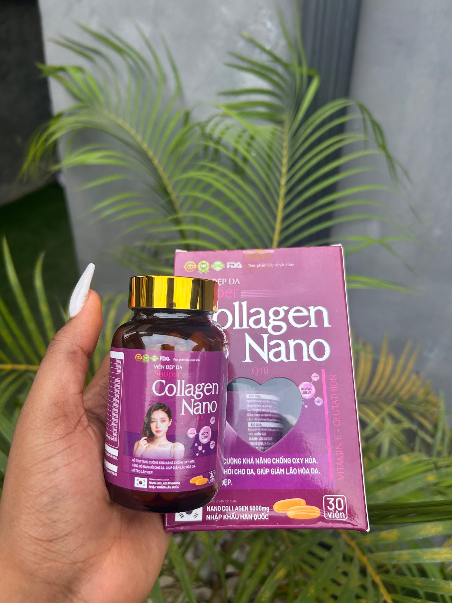 Korean Collagen nano 5000mg +q10
